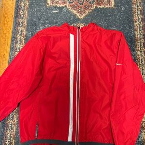 Nike Men's Vibrant Red Windbreaker